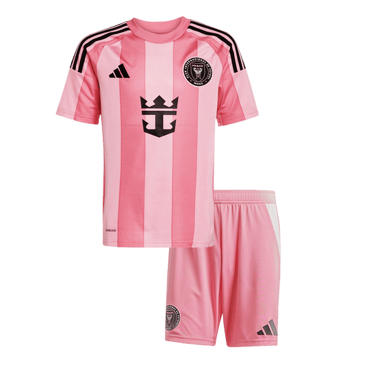 Ensemble de football domicile enfant Inter Miami CF (Maillot + Short) 2025 Rose