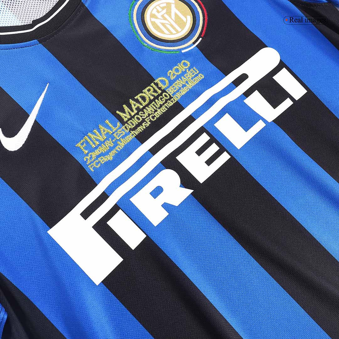 Camiseta retro del Inter de Milán temporada 2009/10 - Final de la Champions League