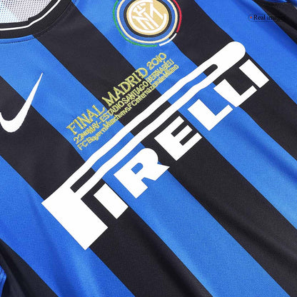 Camiseta retro del Inter de Milán temporada 2009/10 - Final de la Champions League