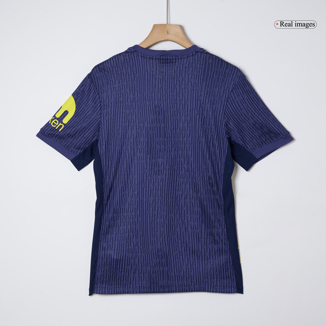 Camiseta de fútbol del Atlético de Madrid, versión visitante, temporada 2025/26