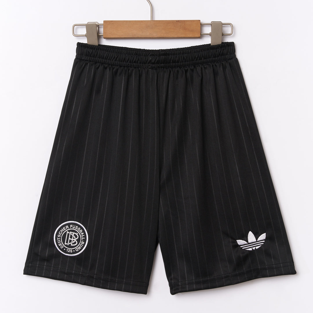 Conjunto de fútbol infantil conmemorativo del 125.º aniversario de Alemania (camiseta + pantalón corto) 2025 Blanco