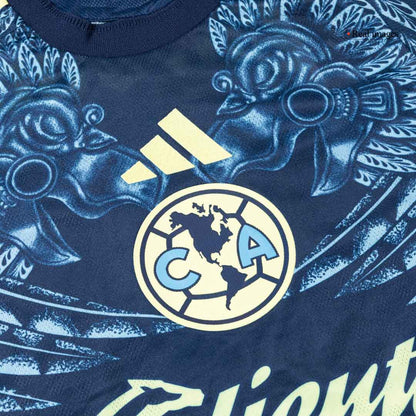 Camiseta de fútbol de visitante del Club América, versión jugador, temporada 2025/26
