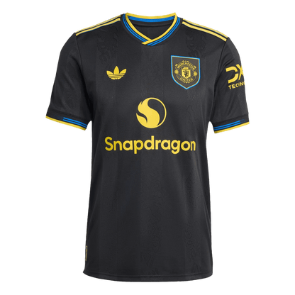 B.FERNANDES #8 Manchester United Tercera Camiseta Versión Jugador 2025/26