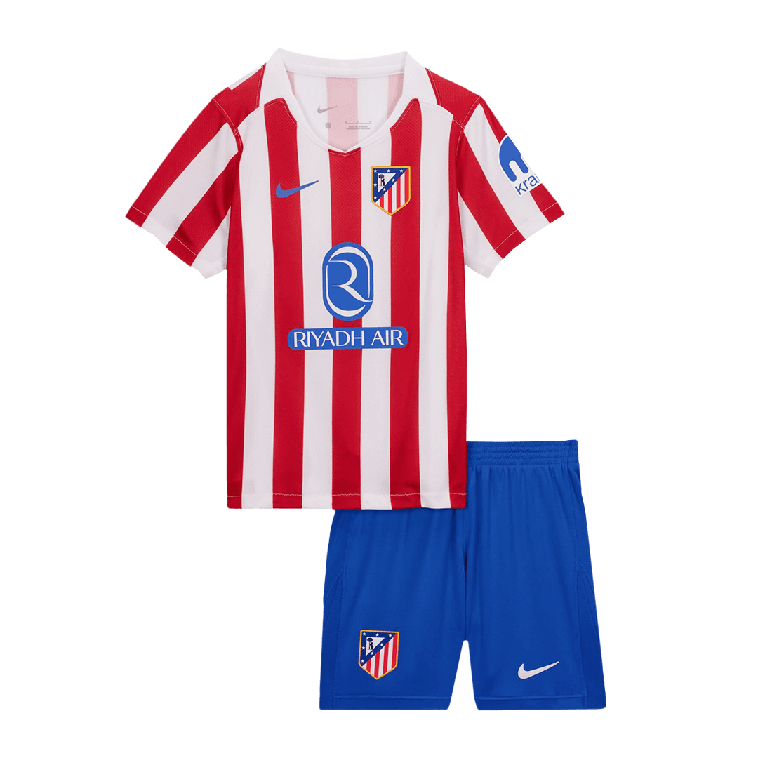 Equipación infantil del Atlético de Madrid (camiseta + pantalón corto) 2025/26