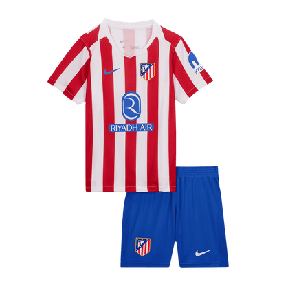 Equipación infantil del Atlético de Madrid (camiseta + pantalón corto) 2025/26