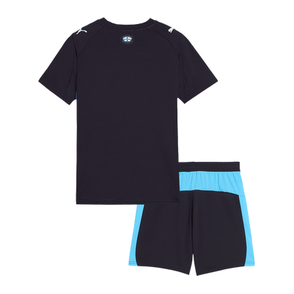 Equipación visitante infantil del Marsella - Camiseta + Pantalón corto 2025-26
