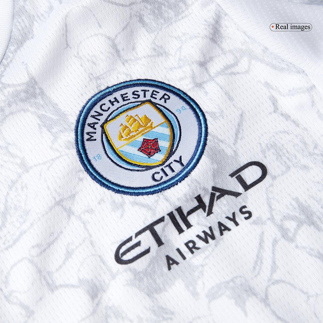 Manchester City KidSuper Kid's Jersey Kit - Jersey+Shorts 2025/26