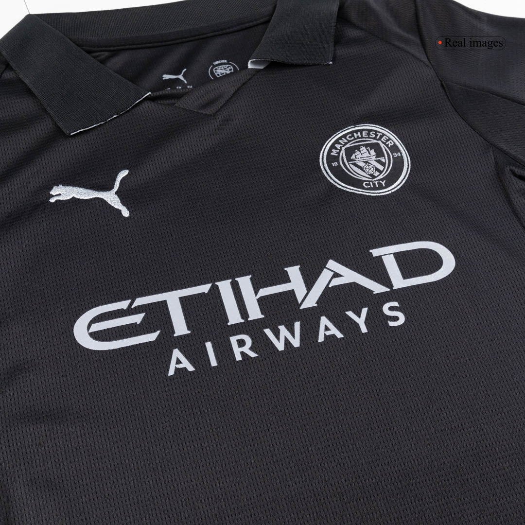 Manchester City Kid's Away Jersey Kit - Jersey+Shorts 2025/26