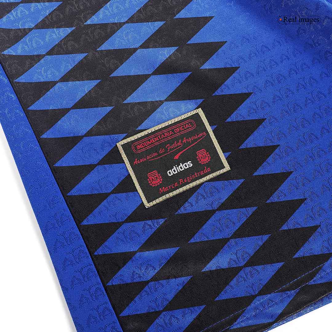 Camiseta retro de visitante de la selección argentina masculina de 1994