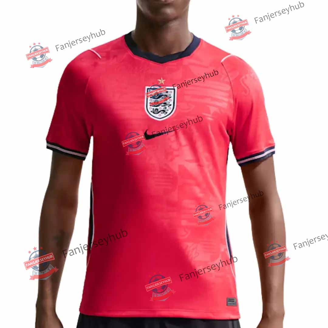 Maillot de Foot Extérieur Three Lions Coupe du Monde 2026