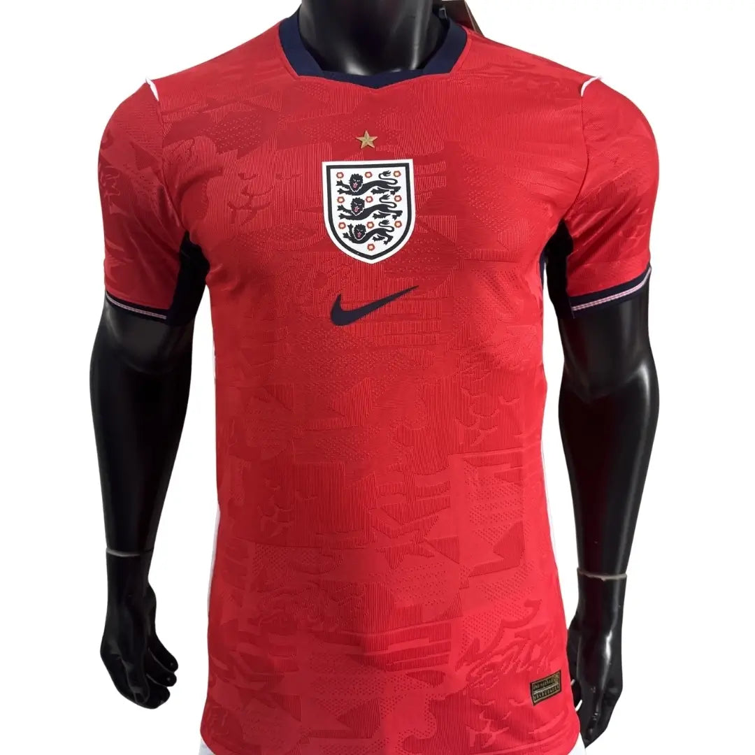 Camiseta de fútbol de la selección de Inglaterra para la Copa del Mundo 2026, versión de jugador, de visitante
