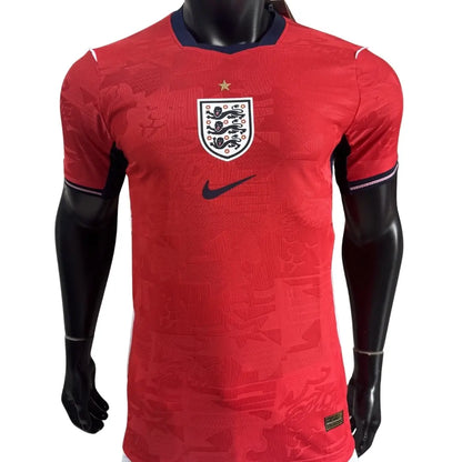 Camiseta de fútbol de la selección de Inglaterra para la Copa del Mundo 2026, versión de jugador, de visitante