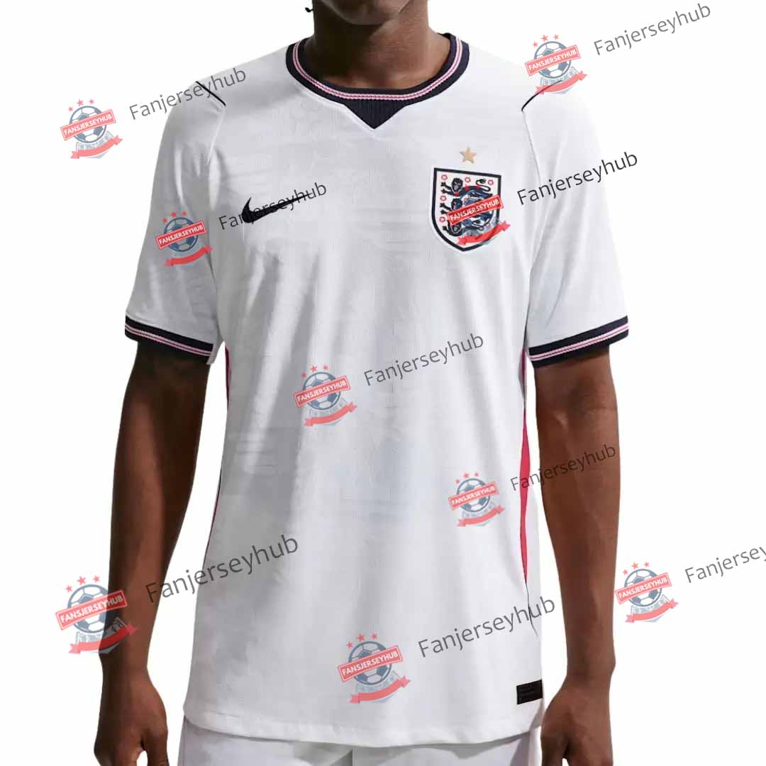 Maillot de football domicile Three Lions Coupe du Monde 2026