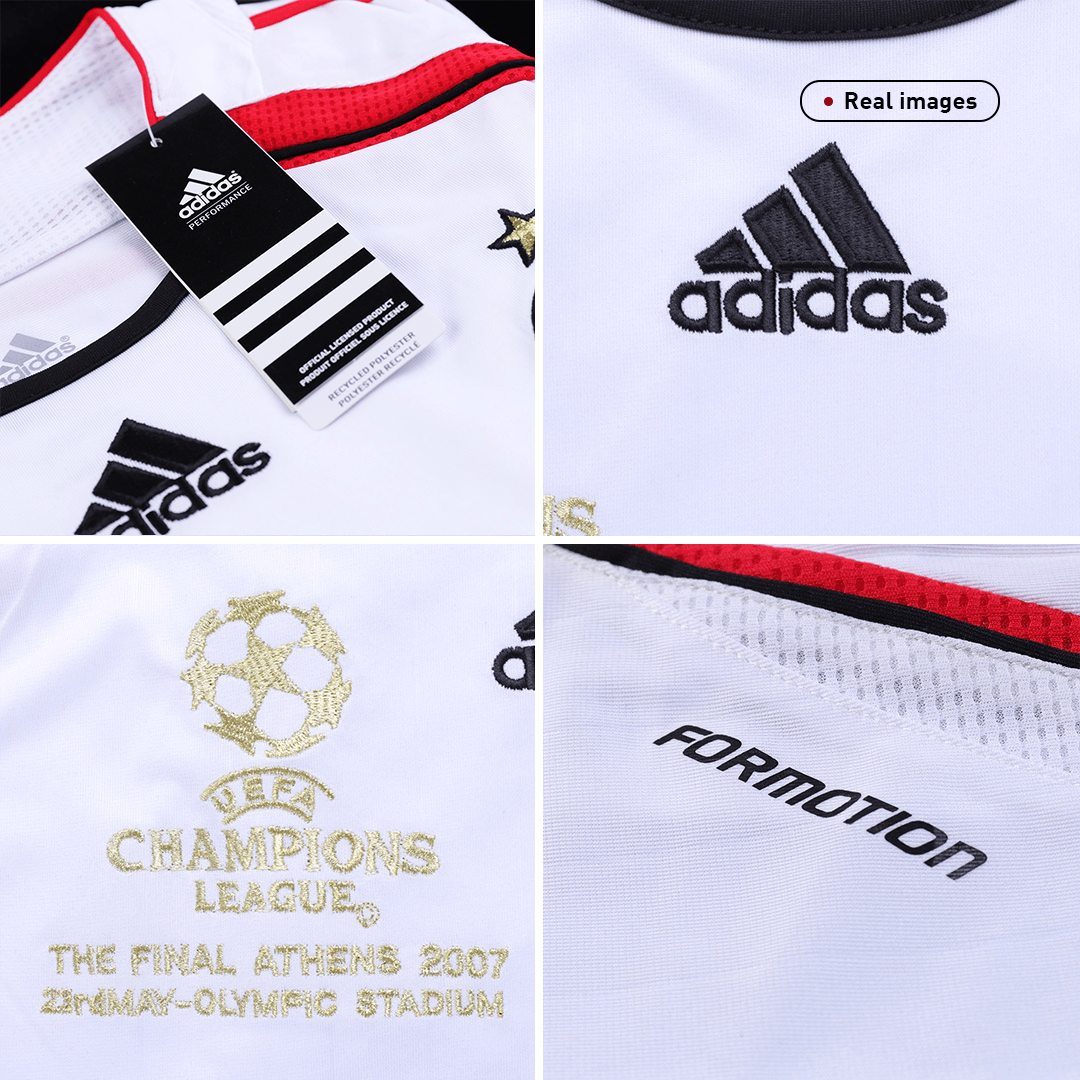 Camiseta retro de visitante del AC Milan 2006/07 - Champions League