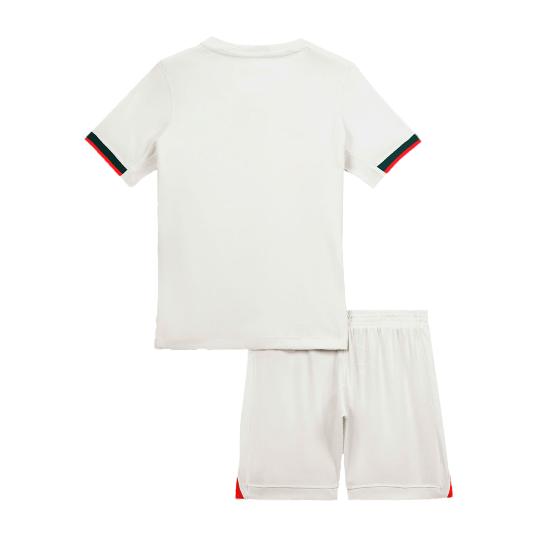 Equipación visitante del Chelsea para niños - Camiseta + Pantalón corto 2025/26