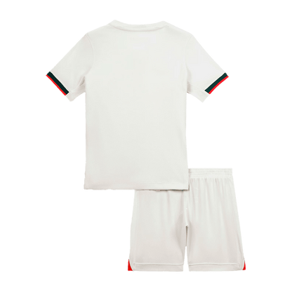 Equipación visitante del Chelsea para niños - Camiseta + Pantalón corto 2025/26