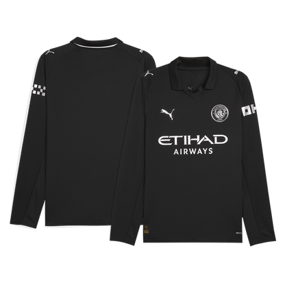 Camiseta de manga larga de visitante del Manchester City 2025/26