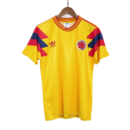 Camiseta retro de fútbol de Colombia de 1990