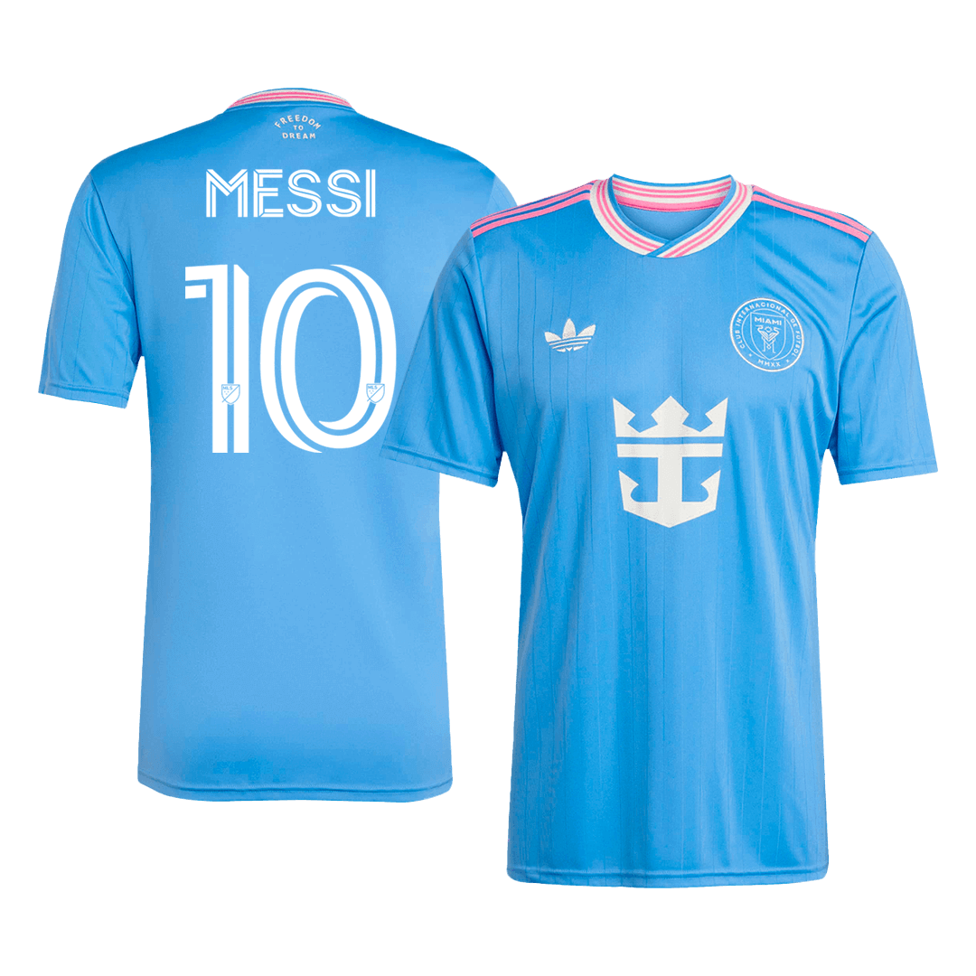 Camiseta de visitante del Inter Miami CF número 10 de Messi 2025