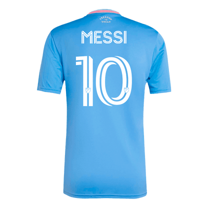 Camiseta de visitante del Inter Miami CF número 10 de Messi 2025