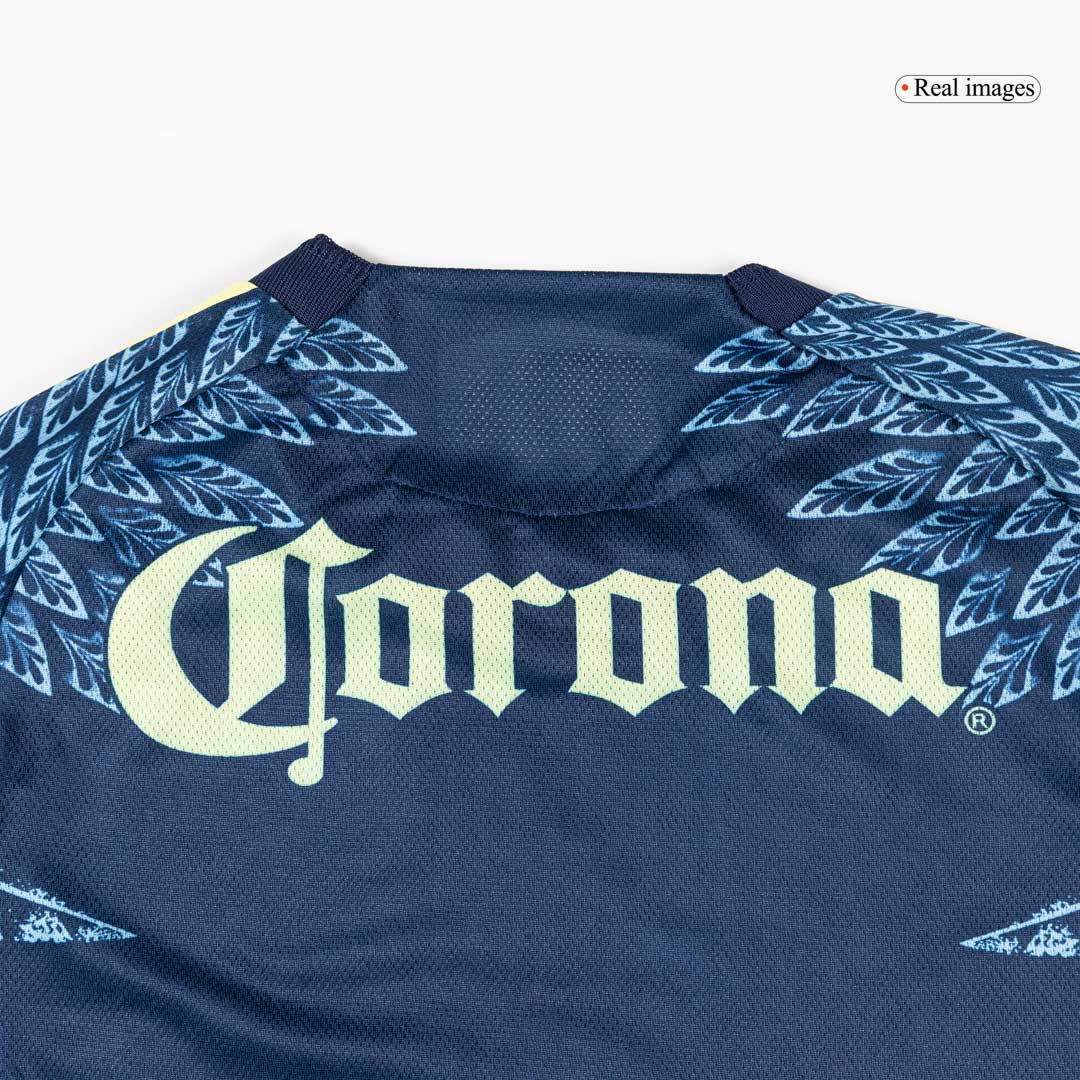 Camiseta de fútbol de visitante del Club América, versión jugador, temporada 2025/26