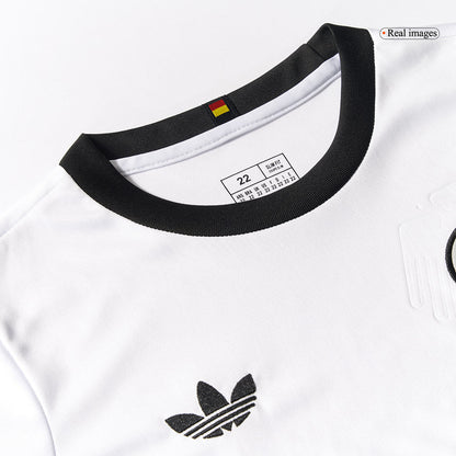 Conjunto de fútbol infantil conmemorativo del 125.º aniversario de Alemania (camiseta + pantalón corto) 2025 Blanco