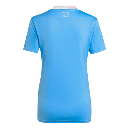 Tercera equipación visitante del Inter Miami CF femenino 2025