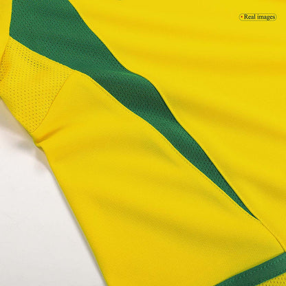 Camiseta retro de fútbol de Brasil 2002/03 (local)
