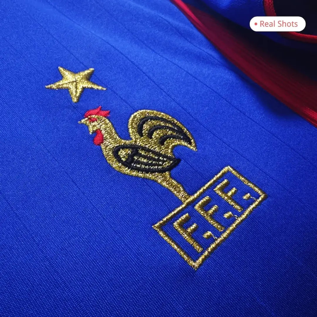 Camiseta de fútbol retro local de Francia 2006