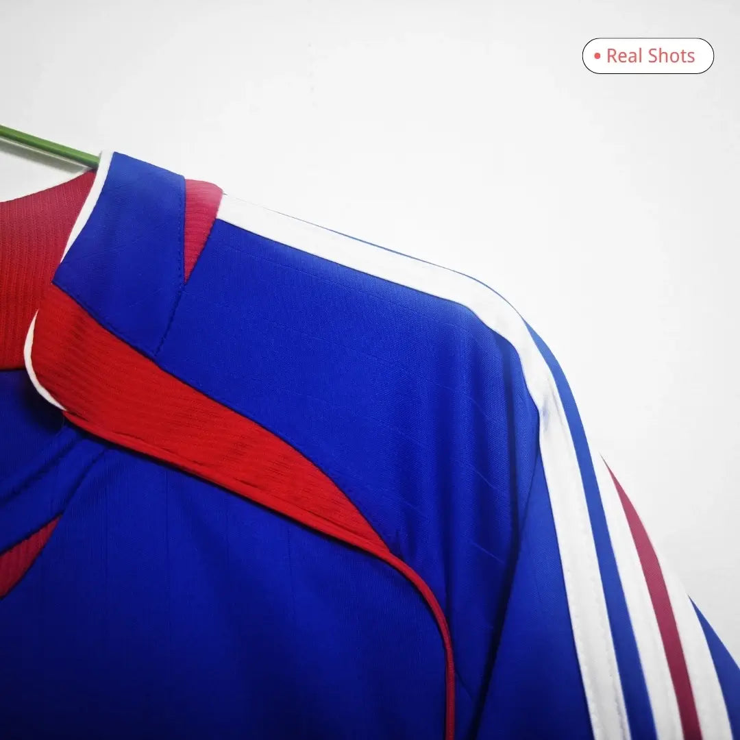 Camiseta de fútbol retro local de Francia 2006