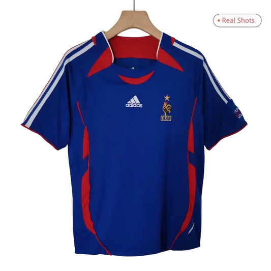 Maillot de football rétro domicile France 2006