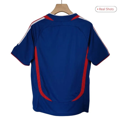 Camiseta de fútbol retro local de Francia 2006