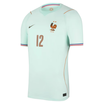 BARCOLA #12 France Away Soccer Jersey 2026 World Cup
