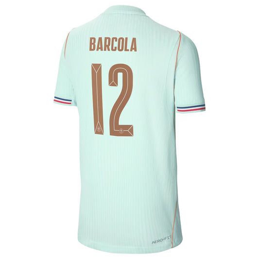 BARCOLA #12 France Player Version Away Soccer Jersey 2026 World Cup