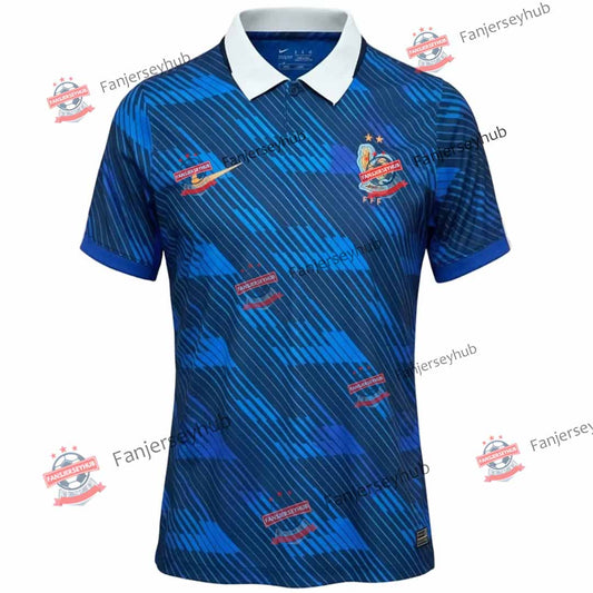 Maillot de foot domicile Les Bleus Coupe du Monde 2026