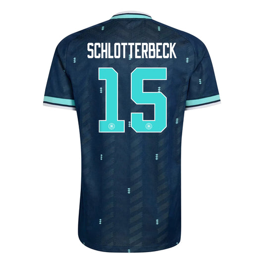 SCHLOTTERBECK #15 Germany Away Soccer Jersey 2026