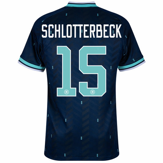SCHLOTTERBECK #15 Germany Player Version Away Soccer Jersey 2026 World Cup