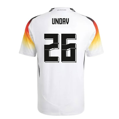 Maillot domicile de football WIRTZ n° 17, version joueur, Allemagne, Coupe du Monde 2026