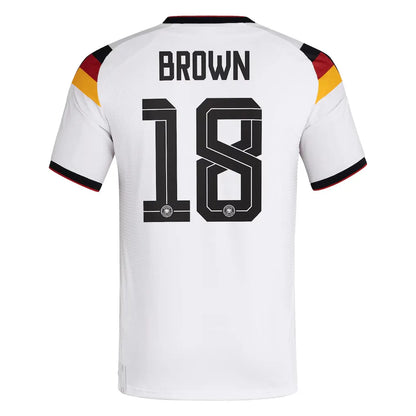 Maillot domicile de football KIMMICH n°6, version joueur Allemagne, Coupe du Monde 2026