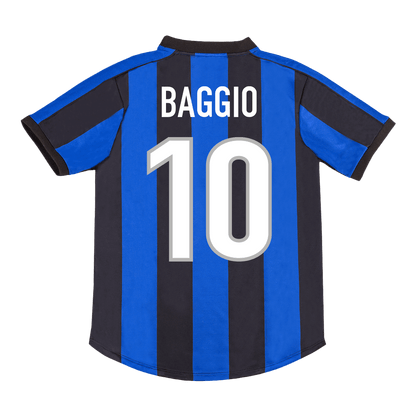 Camiseta retro de fútbol del Inter de Milán 2009/10, número 10, de Baggio