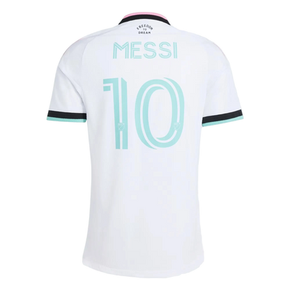 Maillot domicile 2025 rose de Messi n°10 Inter Miami CF (version joueur)