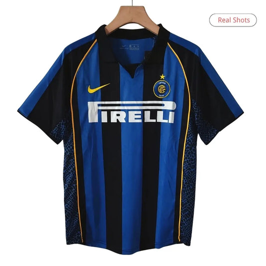 Maillot de football rétro domicile Inter Milan 2001/02