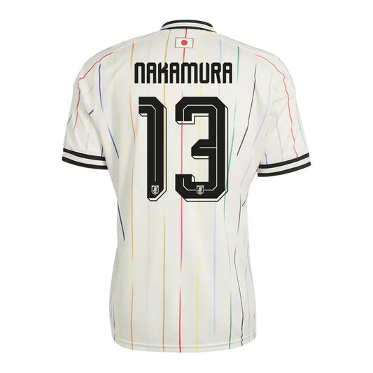 Nakamura #13 Japan 2026 World Cup Away Soccer Jersey