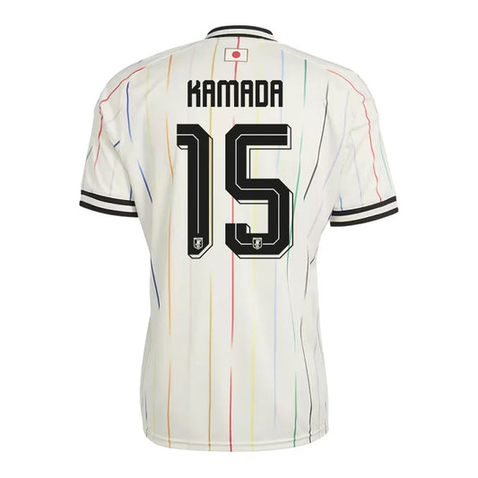 Kamada #15 Japan 2026 World Cup Away Soccer Jersey