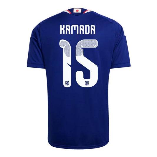 Kamada #15 Japan 2026 World Cup Home Soccer Jersey