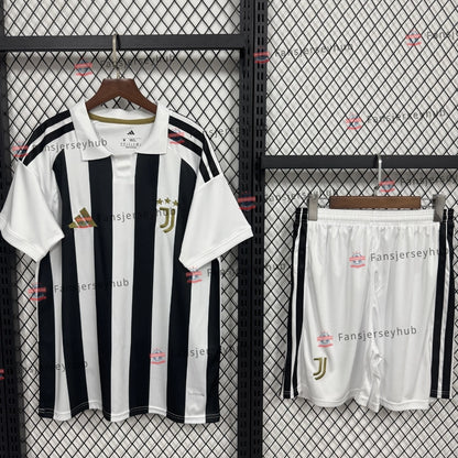 Turin Black & White Home Kit - Jersey+Shorts 2026/27
