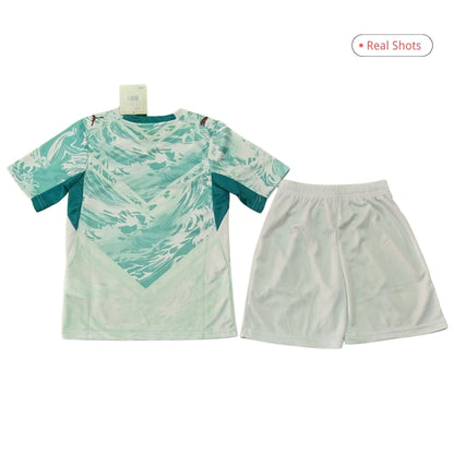 Equipación visitante de Portugal para niños (Camiseta y pantalón corto) para el Mundial 2026