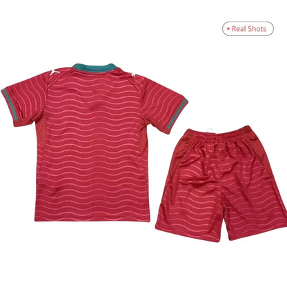 Equipación infantil de Portugal para la Copa Mundial de la FIFA 2026 - Camiseta + Pantalón corto