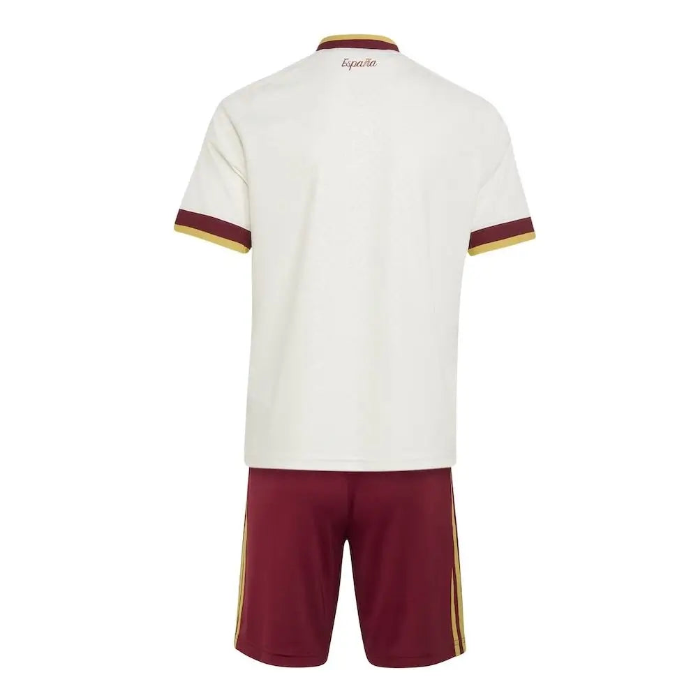 La Roja Kid's Away Soccer Kit - Jersey+Shorts 2026