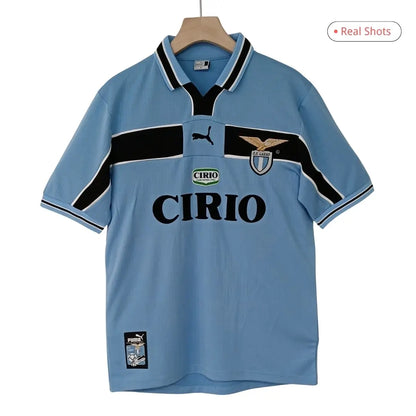 Camiseta de fútbol retro local de la Lazio 1998/00